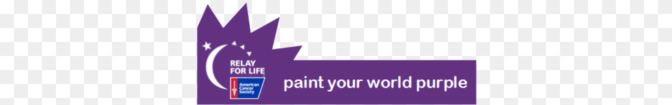 Acs Paint Your World Purple Awareness Campaign Isupportcause Relay For Life Overlay Free Png Download