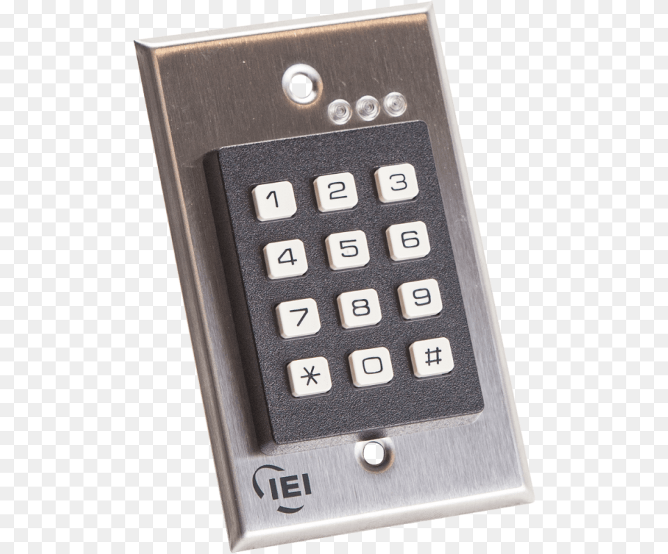 Acsi Series 1355 Digital Keypads International Electronics 0 Iei Door Gard Indoor, Remote Control Free Png