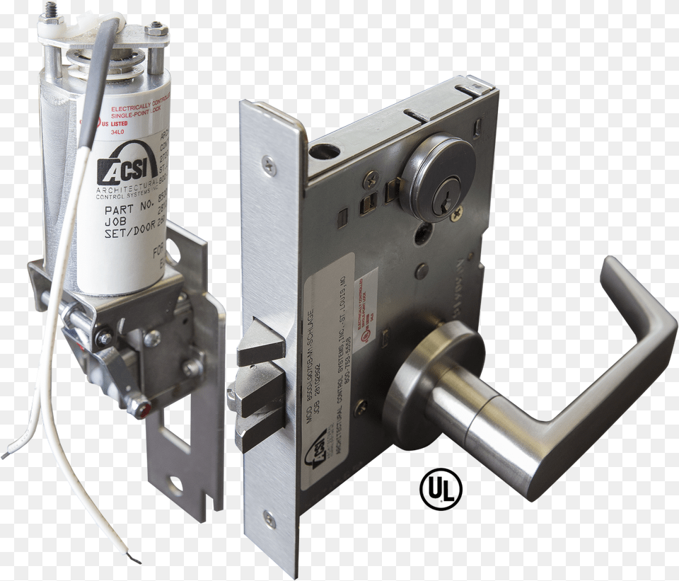 Acsi Series 8500 Gemini Locking Systems Metal System Lock Png Image