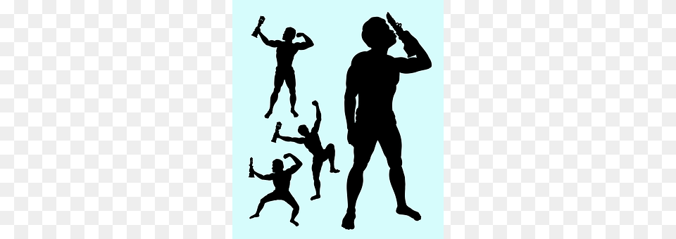 Action Silhouette, Adult, Male, Man Png Image