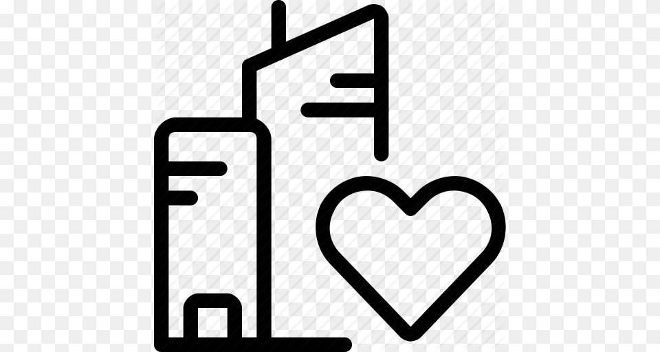 Action Building Estate Favorite Heart Like Real Icon Free Transparent Png