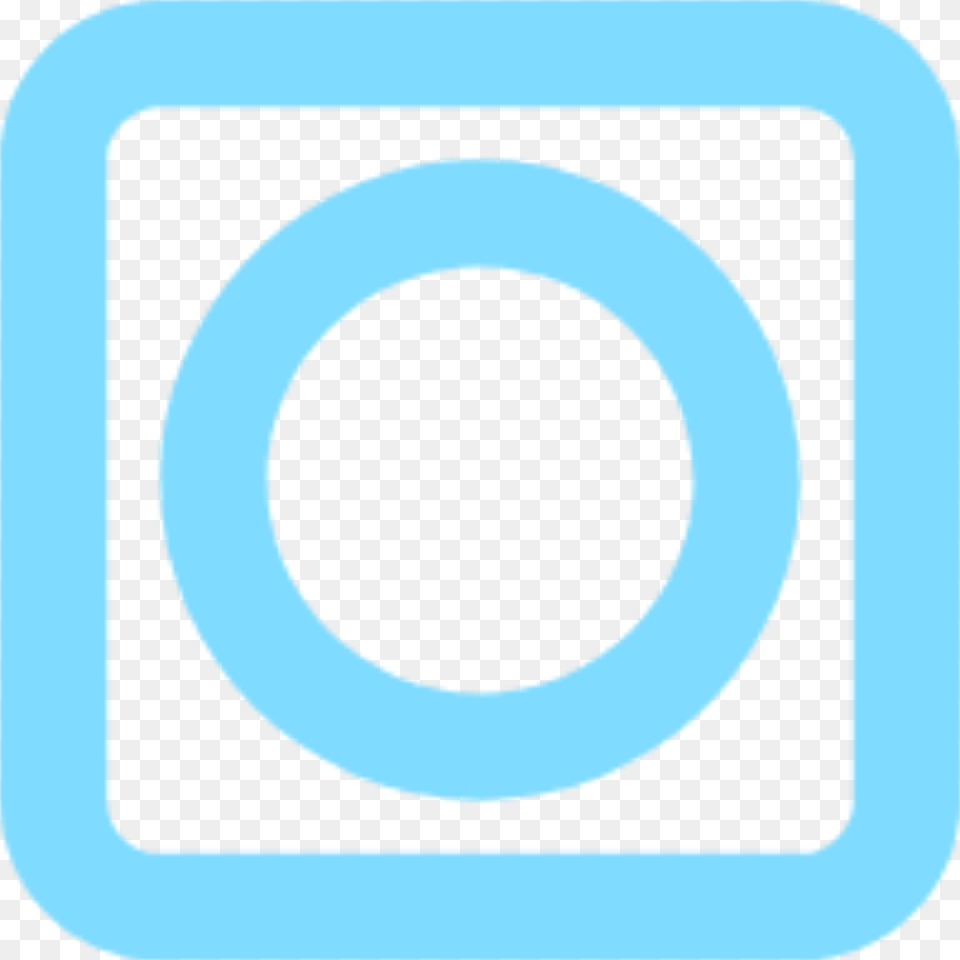 Action Camera Finder Logo Icon Sqaure Cube Action Cam Insta Icon Blue, Disk Png Image