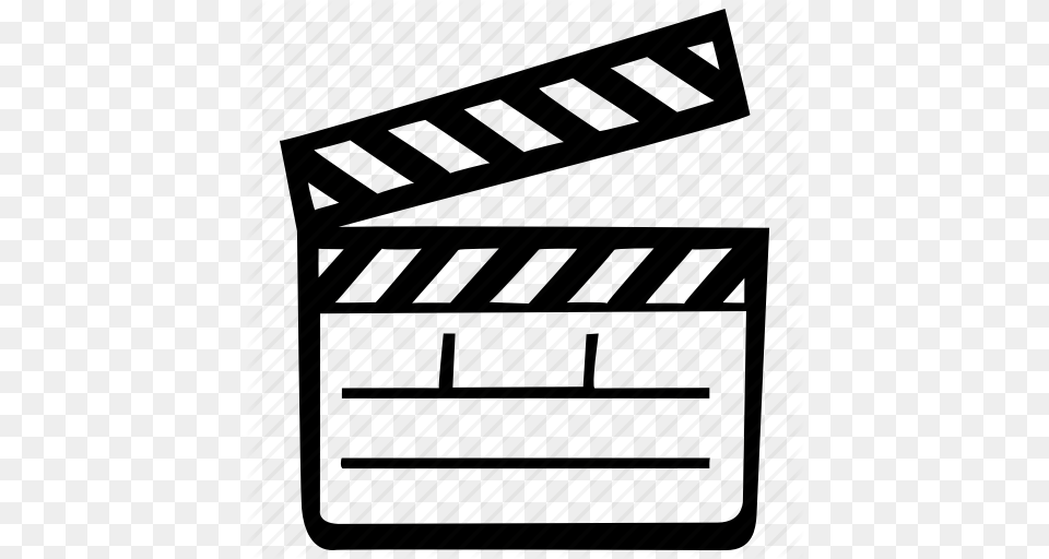 Action Clapper Clapperboard Film Movie Icon, Text Free Png