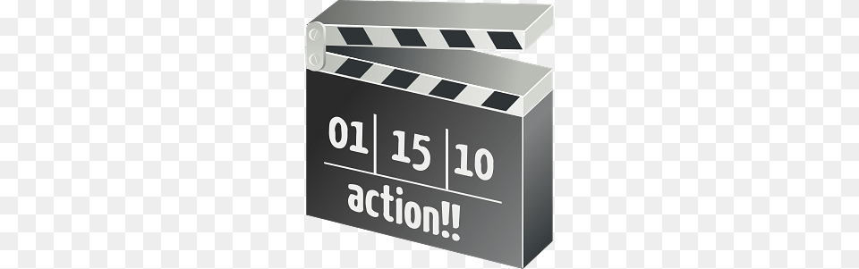 Action Clapperboard, Fence, Text Free Png