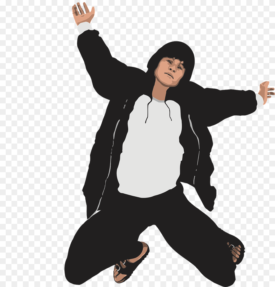 Action Dance Hd Jumping Action, Body Part, Finger, Hand, Person Png Image