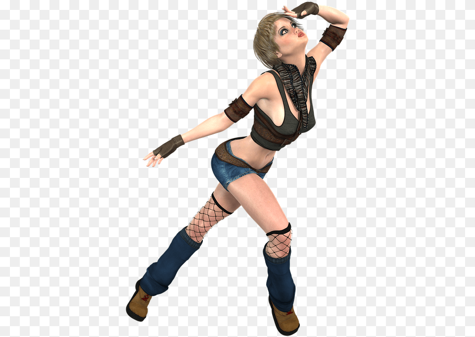 Action Dance Picture Girl, Body Part, Person, Hand, Finger Png