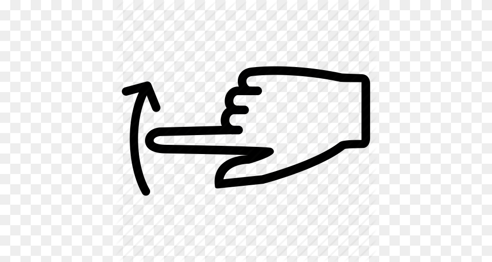 Action Finger Gesture Hand Swipe Up Icon, Transportation, Vehicle Free Png Download