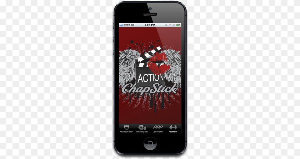 Action Lips App Chapstick Lip Balm Medicated, Electronics, Mobile Phone, Phone, Clapperboard Png