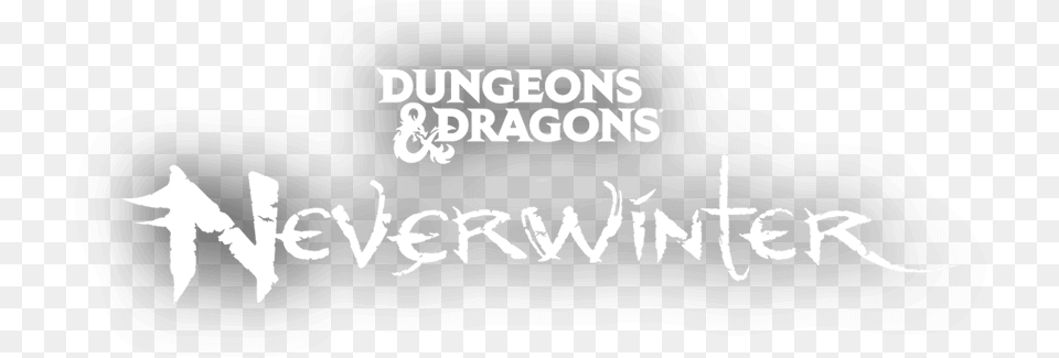 Action Mmorpg Based Dungeons And Dragons Neverwinter Logo, Text, Calligraphy, Handwriting Png