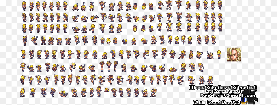 Action Rpg Character Sprite, People, Person, Crowd Png