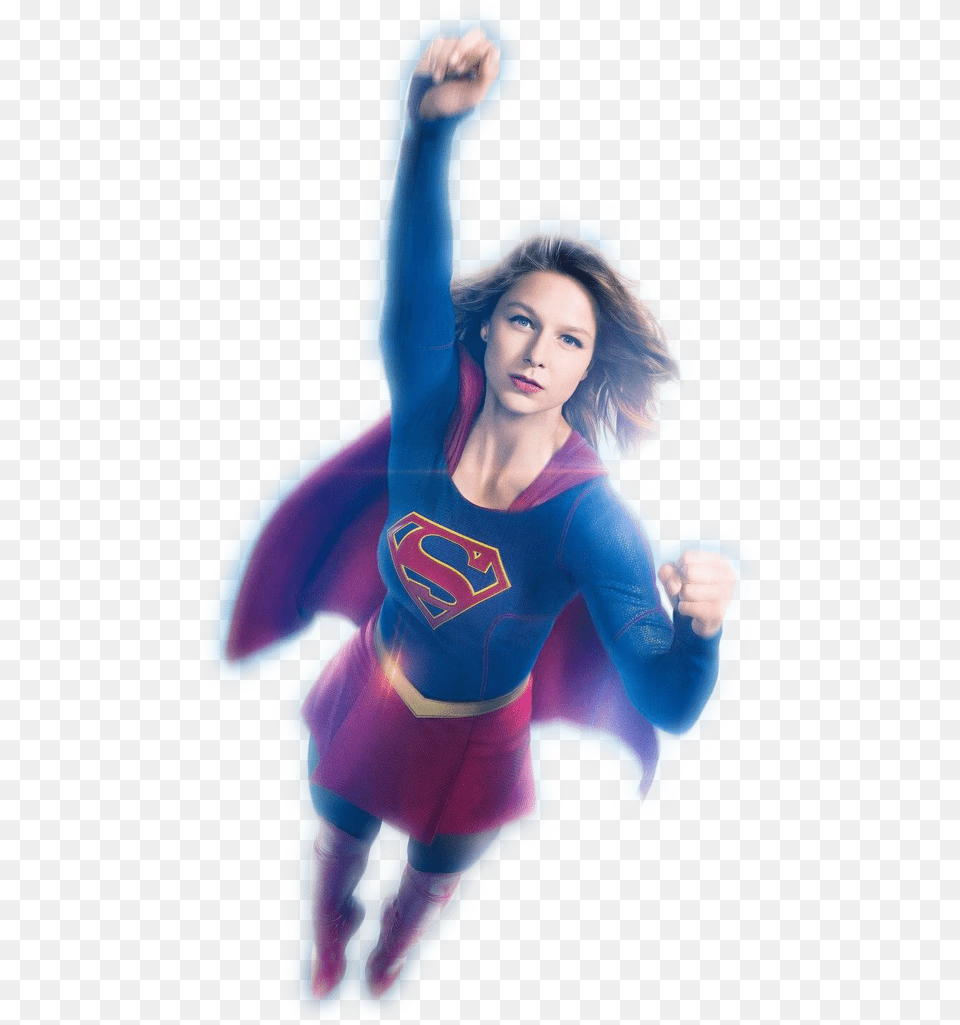Action Supergirl Background Supergirl Flying, Adult, Portrait, Photography, Person Png Image