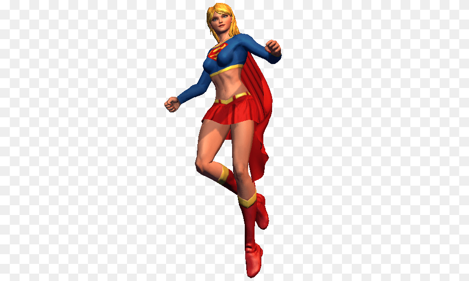 Action Supergirl Picture Arts, Adult, Person, Female, Costume Png