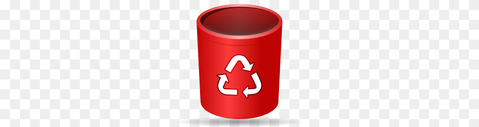 Actions Trash Empty Icon Oxygen Iconset Oxygen Team, Recycling Symbol, Symbol, Food, Ketchup Free Png