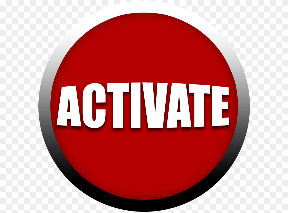 Activate Button Icon, Logo, Disk, Sign, Symbol Free Transparent Png