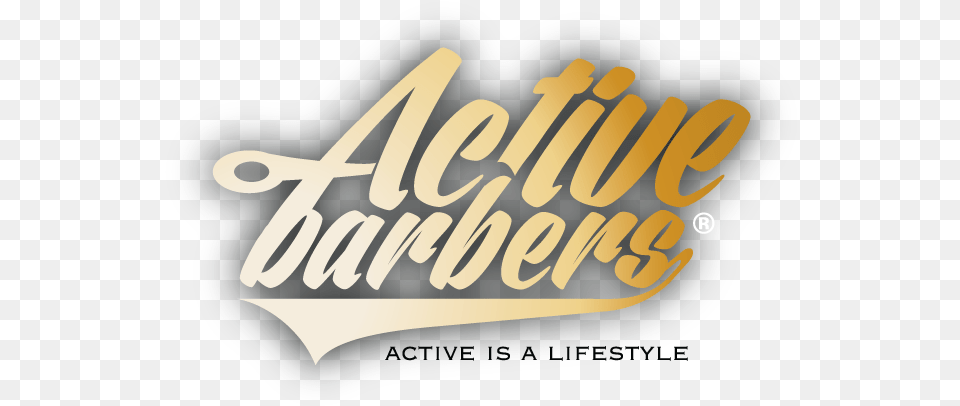 Active Barbers Horizontal, Logo, Text, Animal, Reptile Free Png