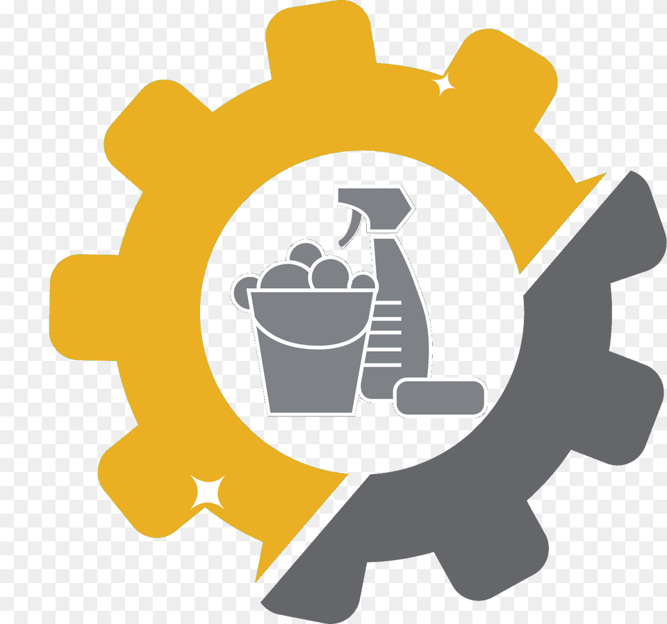 Active Clean Icono De Limpieza, Machine, Gear, Ammunition, Grenade Free Png Download