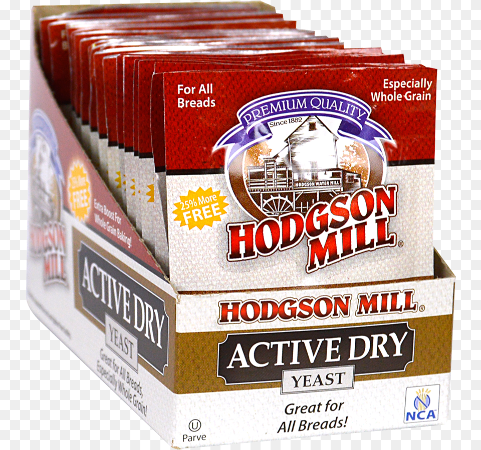 Active Dry Yeast Hodgson Mill Flour Rye 5 Lb Bag, Box, Food, Sweets Free Transparent Png