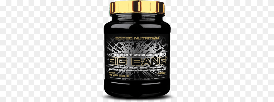 Active Ingredient Pre Workout Stimulant Scitec Nutrition Scitec Big Bang Preworkout, Bottle, Shaker Free Png Download