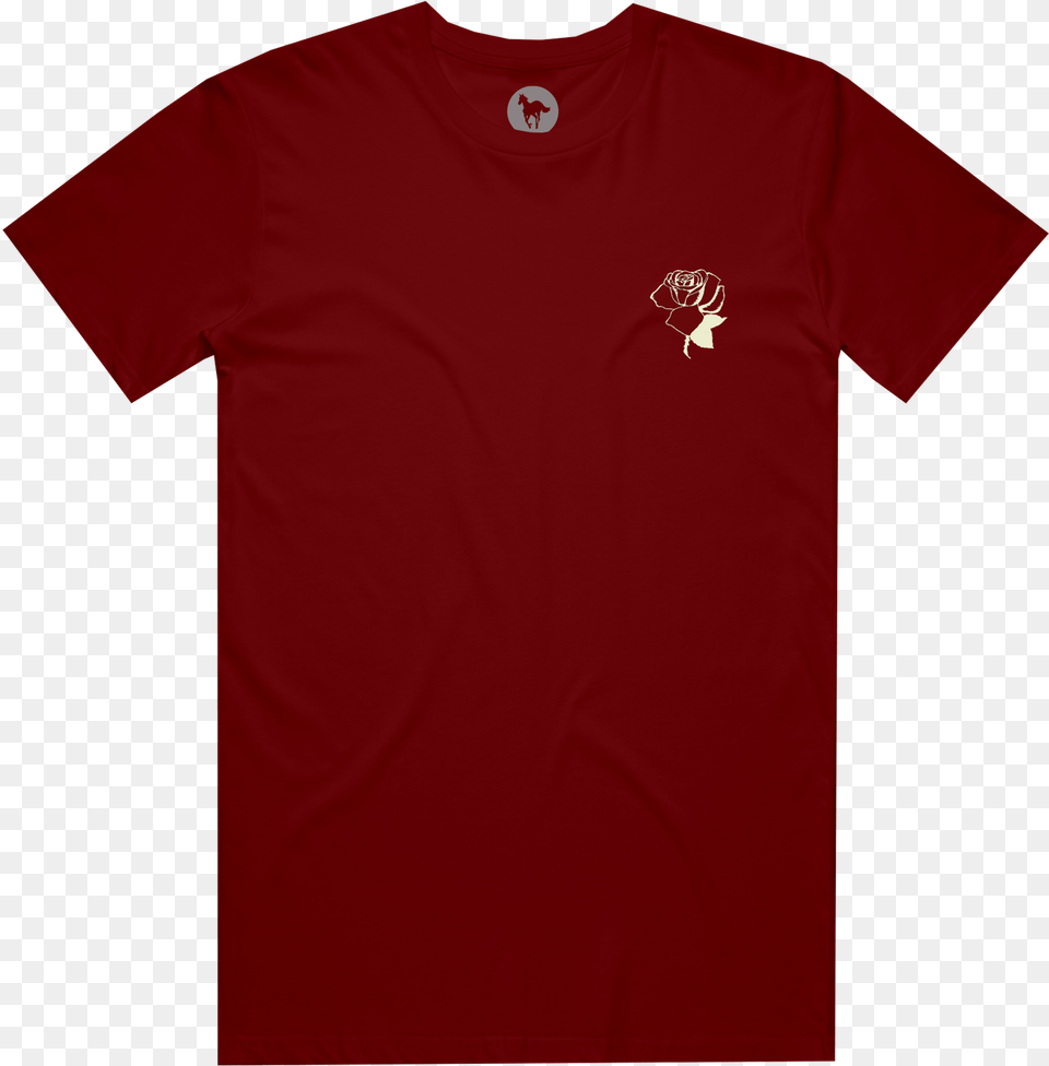 Active Shirt, Clothing, T-shirt, Maroon Free Png Download