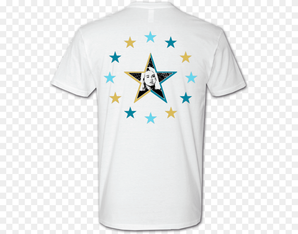 Active Shirt, Clothing, T-shirt, Symbol, Star Symbol Png
