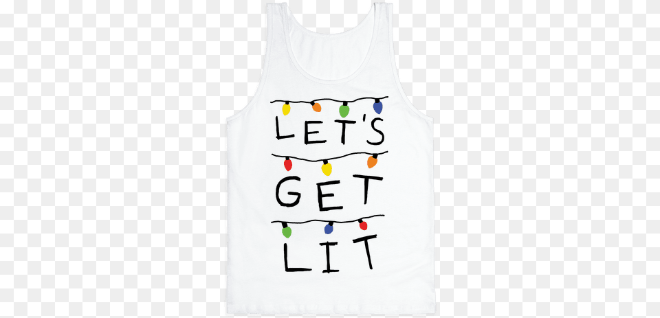 Active Tank, Clothing, Tank Top, Person, Text Png Image