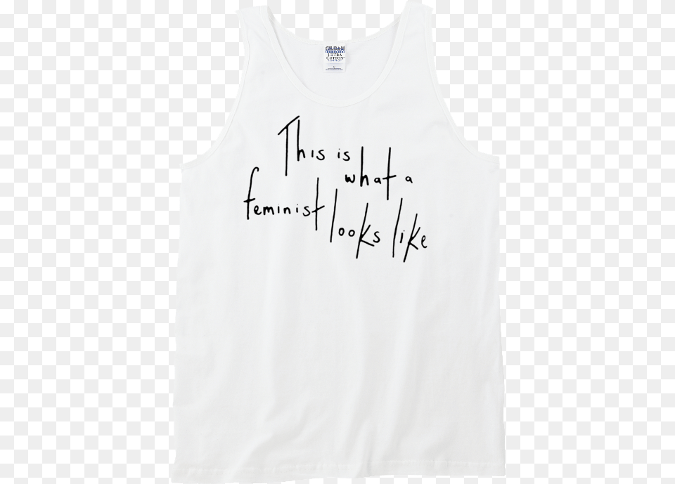Active Tank, Clothing, Tank Top, Person, Text Free Png Download
