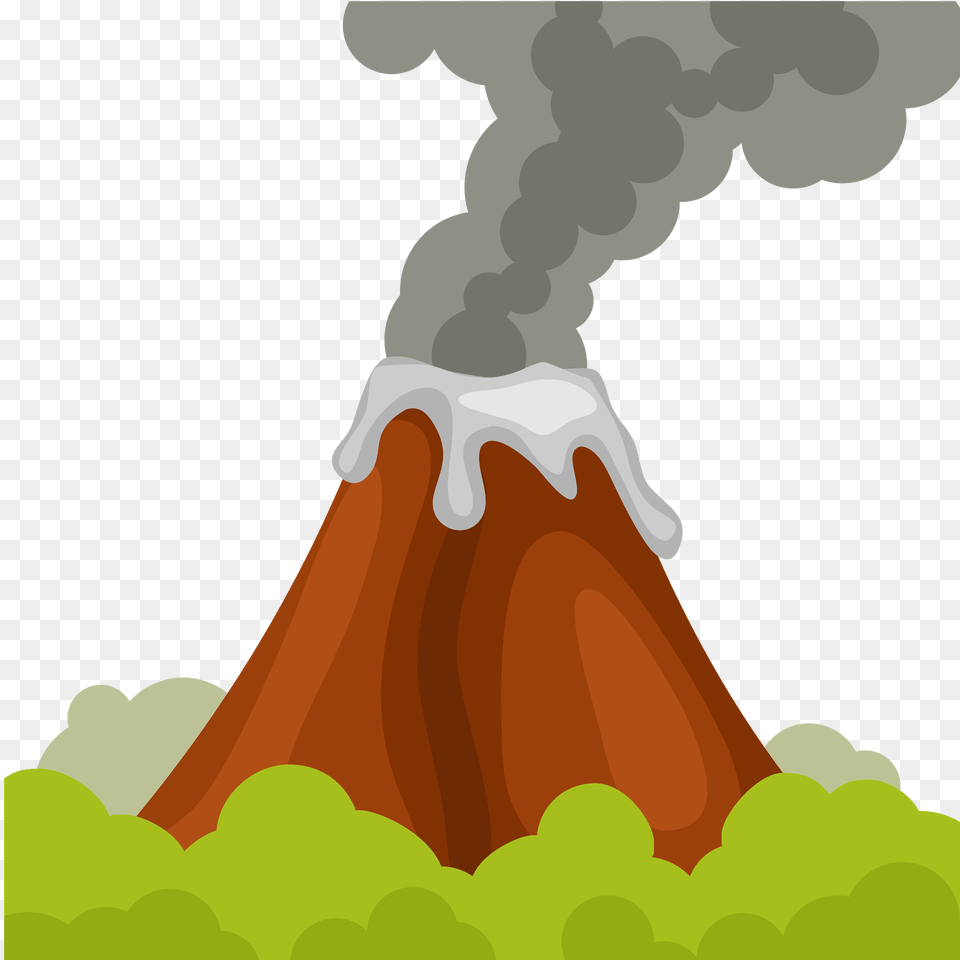 Active Volcano Clipart, Mountain, Nature, Outdoors, Eruption Free Png Download