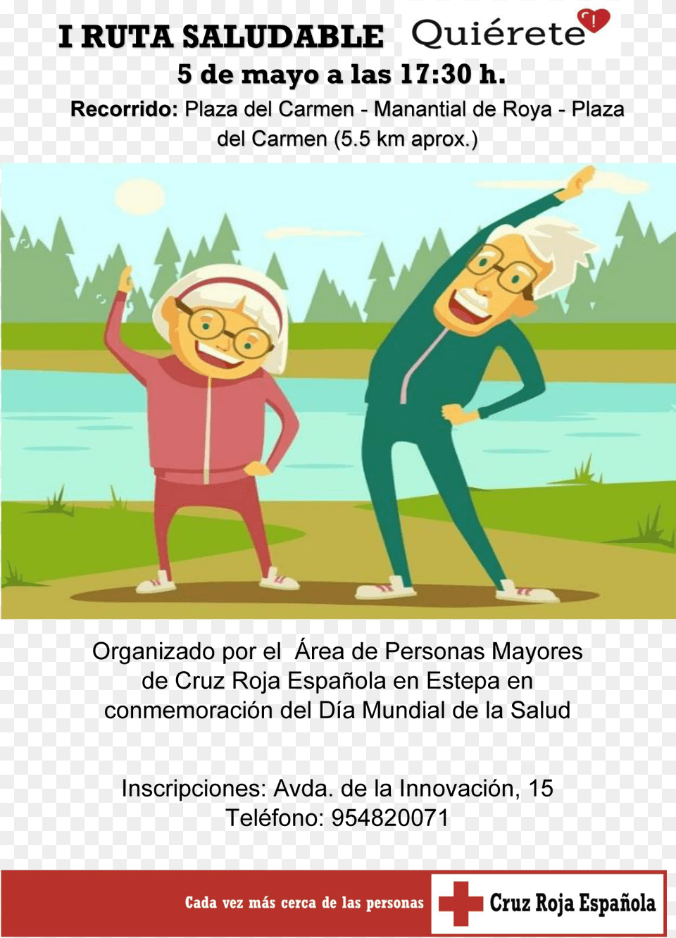 Actividad De Cruz Roja Para Personas Mayores En Estepa Poster, Person, People, Head, Plant Png