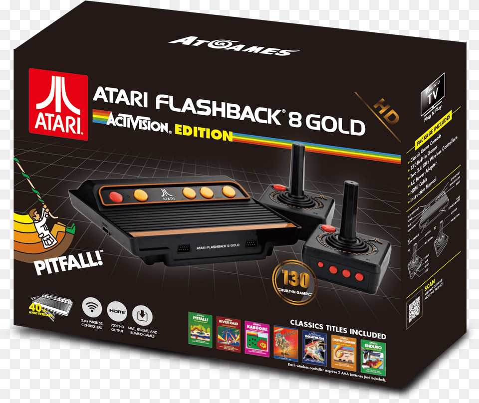 Activision Atari Flashback 8 Gold Activision Edition, Electronics, Advertisement, Hardware, Scoreboard Free Transparent Png