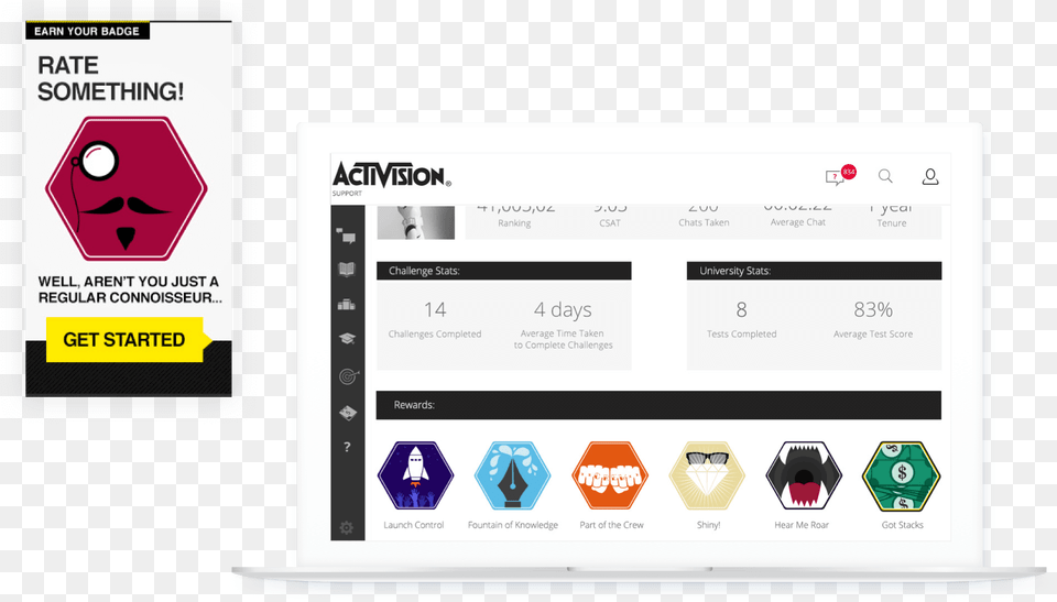 Activision Support Badges Multimedia Software, File, Symbol, Text Png