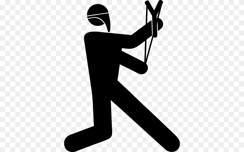 Activistwithslingshot Clip Art, Bow, Weapon Png