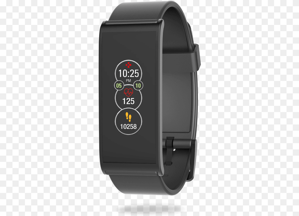 Activity Amp Heart Rate Tracker With Color Touchscreen Mykronoz Zefit4 Touchscreen Activity Tracker With Smart, Arm, Body Part, Person, Wristwatch Free Png