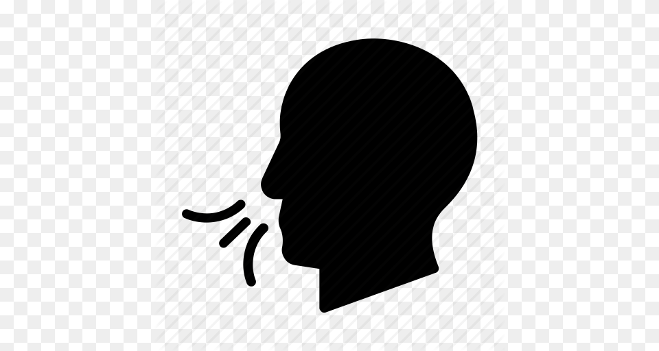 Activity Brain Breath Head Mind Scent Smell Icon, Clothing, Hat, Silhouette, Bonnet Free Png Download