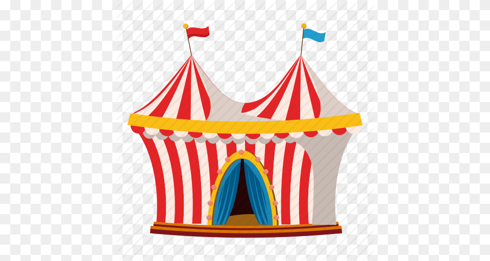 Activity Cartoon Circus Leisure Logo Outdoor Tent Icon, Leisure Activities Png