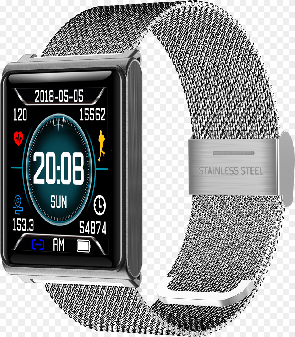 Activity Tracker, Wristwatch, Person, Arm, Body Part Free Png Download