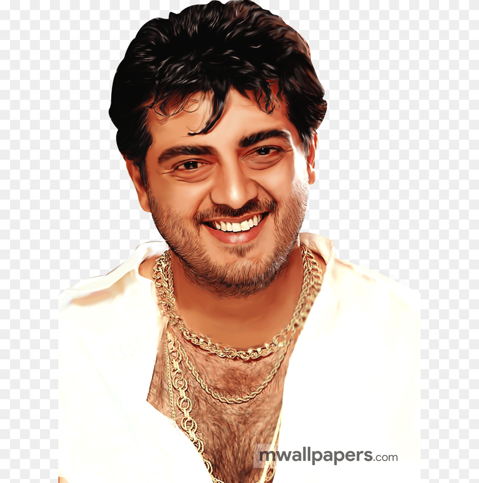 Actor Ajith Hd Wallpapers Attakasam Ajith Hd Stills, Smile, Person, Face, Happy Png Image