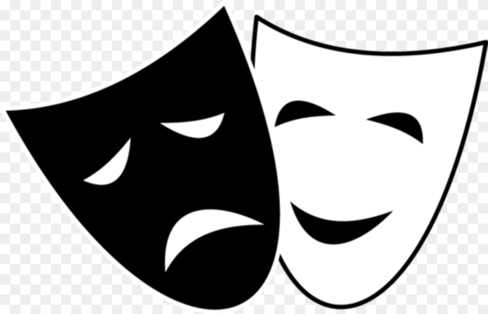 Actor Clipart Drama Club, Stencil Png