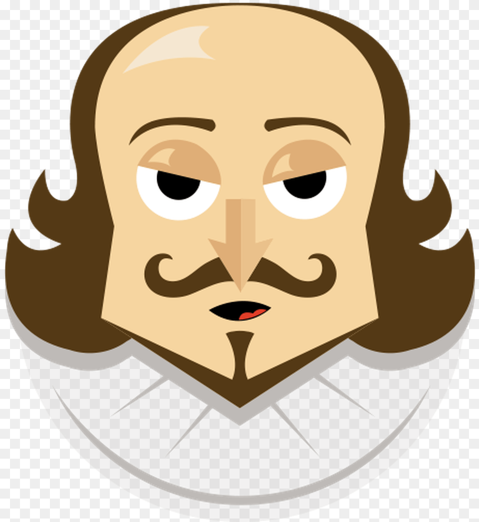Actor Clipart Shakespeare William Shakespeare Emoji, Face, Head, Person, Baby Png Image