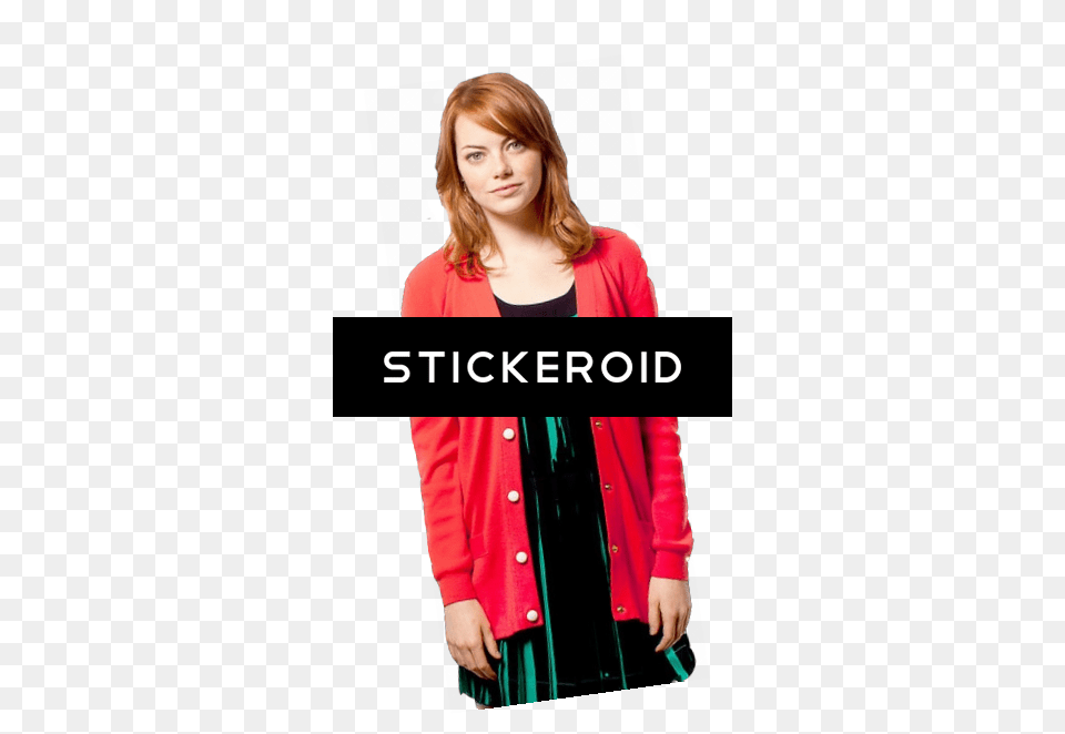 Actor Emma Stone, Adult, Sleeve, Person, Long Sleeve Free Transparent Png