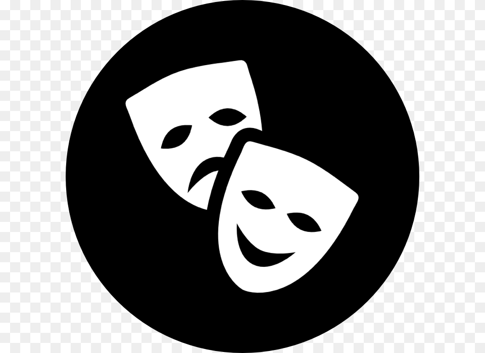 Actor Reels White Theatre Mask, Accessories, Formal Wear, Stencil, Tie Free Png Download