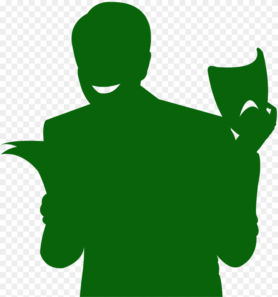 Actor Silhouette, Green, Person, Alien Free Png Download