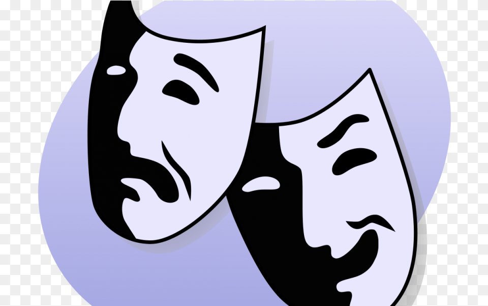 Actors Abide By Theater Superstitions Bipolar Disorder Clipart, Stencil, Person, Face, Head Free Png Download