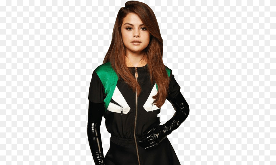 Actress Dress Leather Jacket, Blouse, Photography, Person, Long Sleeve Png Image