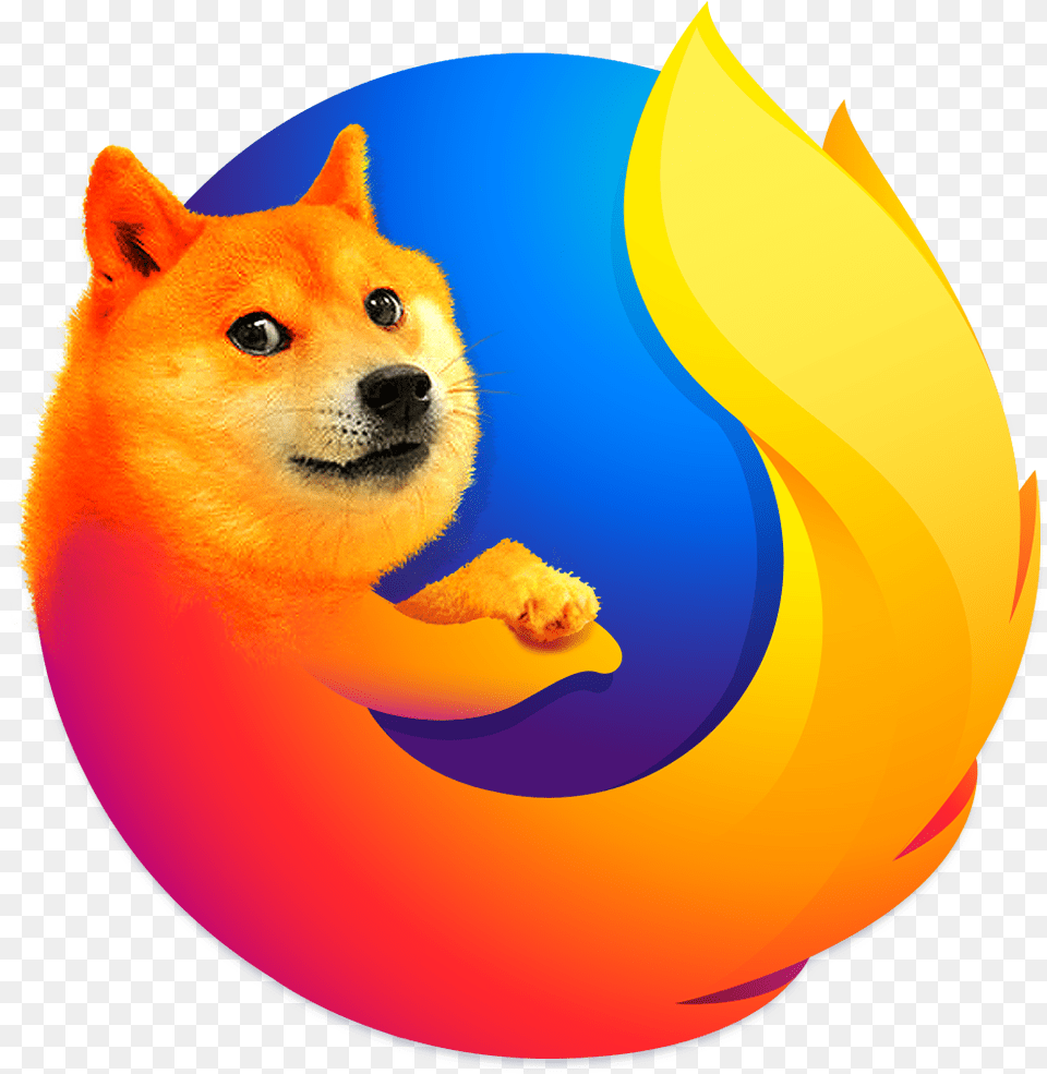 Actual Nightly Logoahahaha Such New Many Logo Wow Icon Firefox Doge, Animal, Canine, Dog, Mammal Free Transparent Png