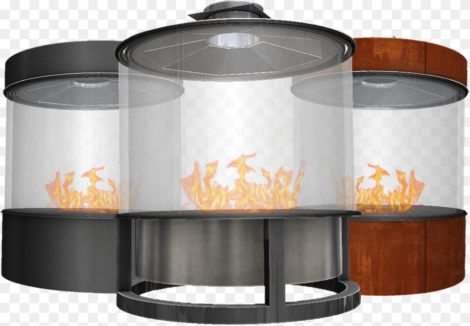 Acucraft Commercial Custom Gas Circular Fireplaces Fireplace, Lamp, Indoors Free Png