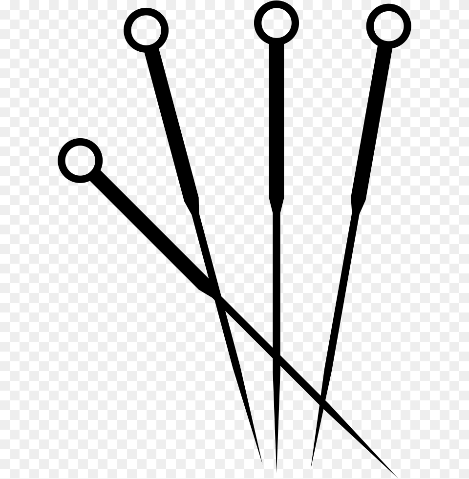 Acupuncture, Bow, Weapon, Pin Free Png Download