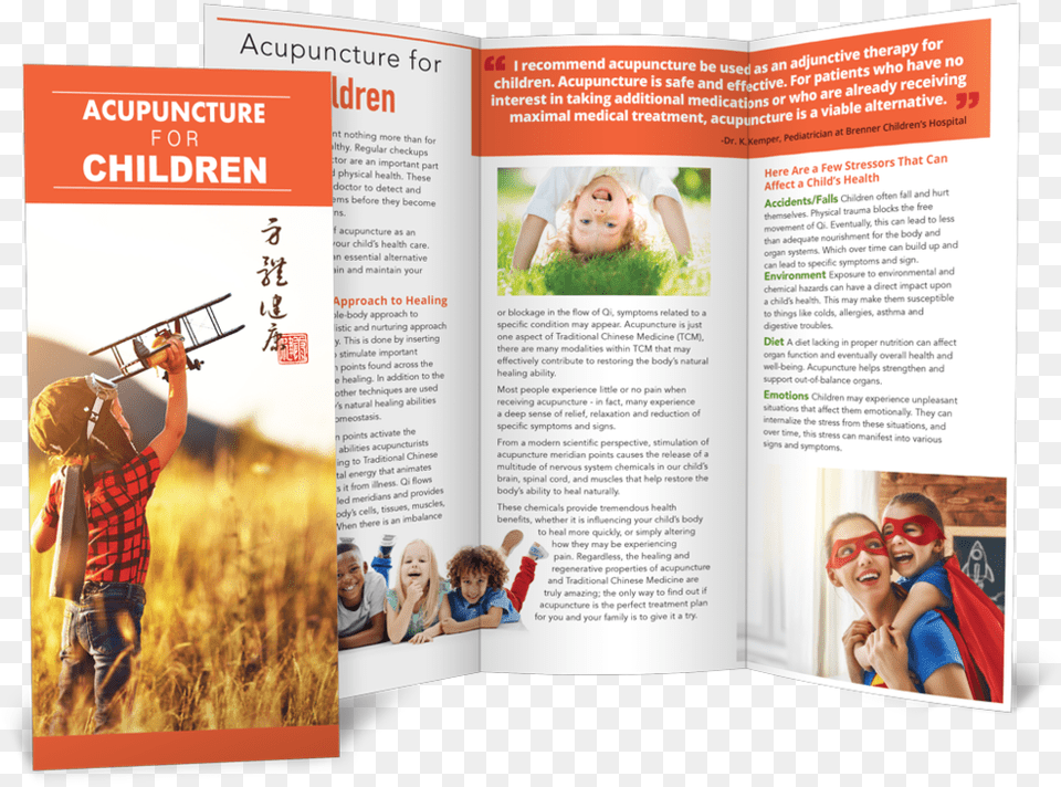 Acupuncture For Children Acupuncture Brochures, Advertisement, Poster, Publication, Boy Free Png