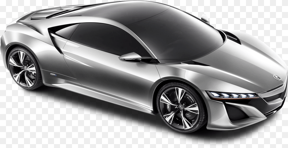 Acura Nsx Silver Car Image Acura Nsx 2013, Wheel, Vehicle, Coupe, Machine Free Png