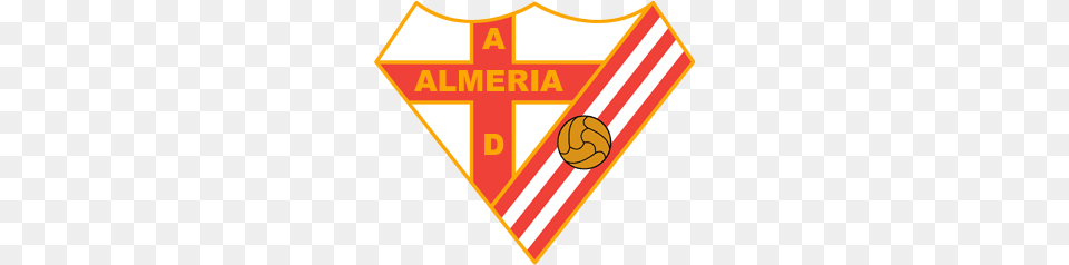 Ad Almeria Logo, Badge, Symbol, Gold Png