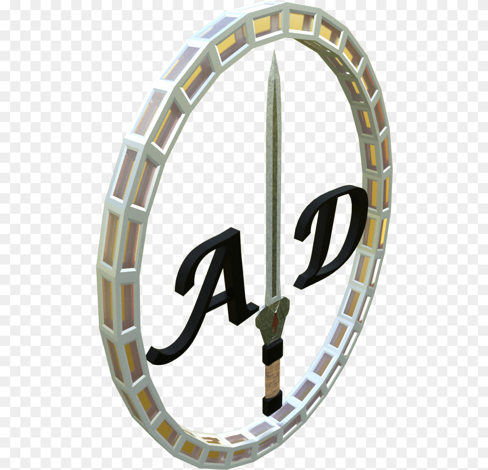 Ad Logo Design 3d, Sword, Weapon Free Png